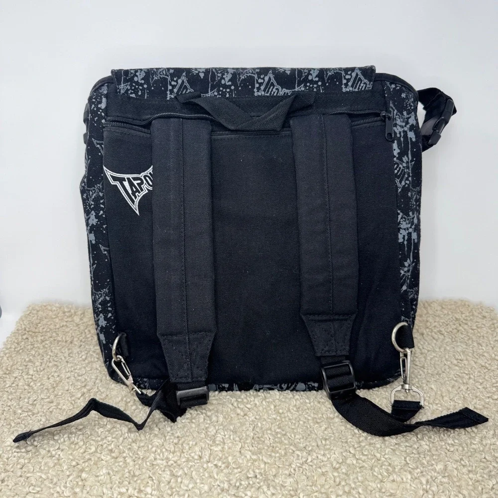 Y2K Tapout Messenger / Backpack Convertible Bag Vintage MMA Expression Of Combat